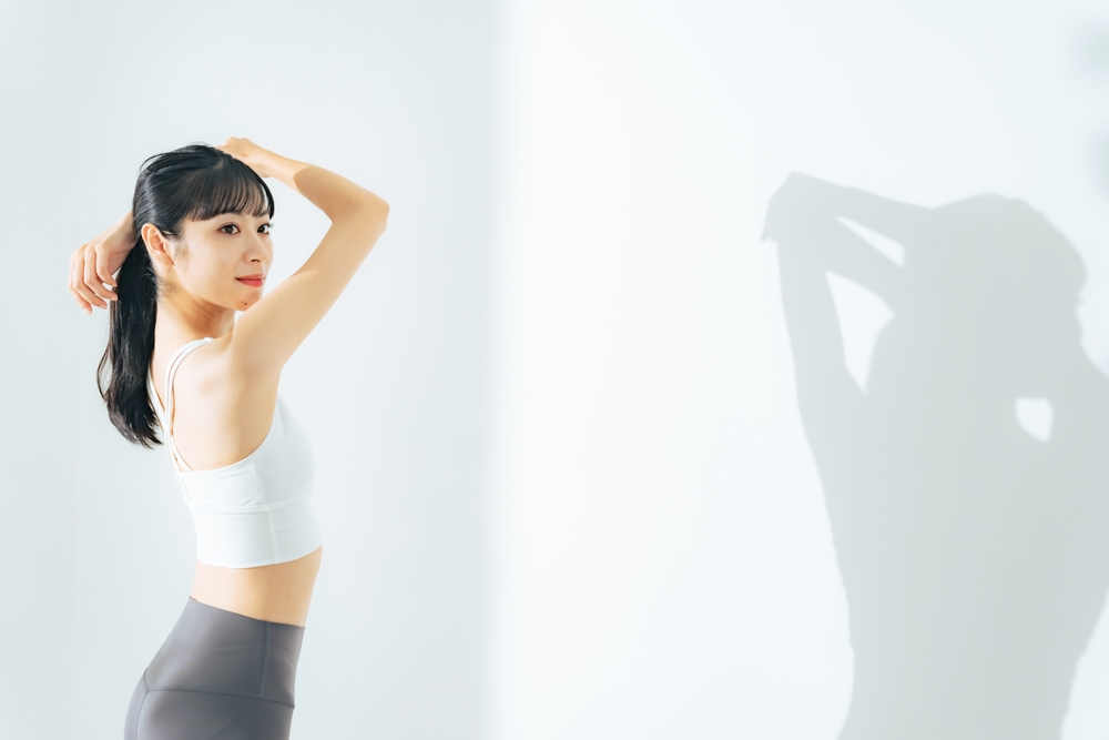 しなやかで女性らしい身体を目指したい人のイメージ
