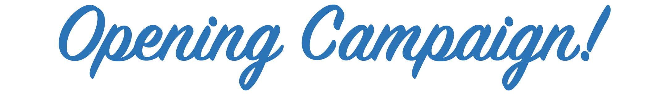 オープニングキャンペーン